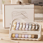 Children's 2-in-1 Piano Xylophone Toy - 8-Tone with Mallet