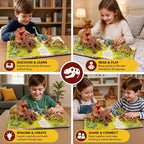 Children's 3D Pop-Up Encyclopedia Book - Dinosaur Theme