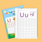 Children's ABC Letter Tracing Workbook - Animal Illustrations