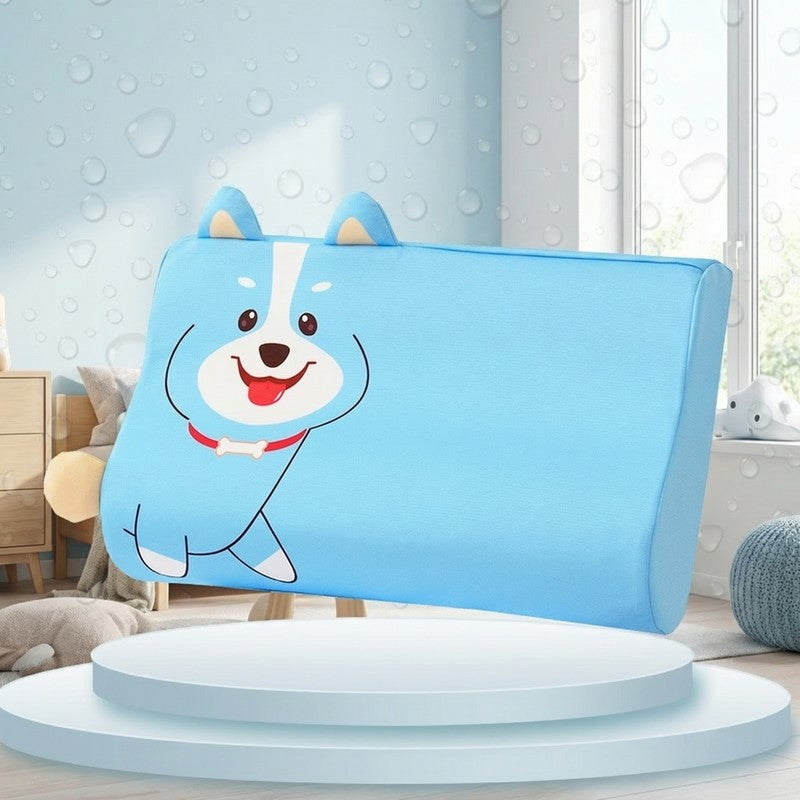 Children's Animal Character Sleep Pillow - Contoured Shape with 3D Ears