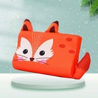 Children's Animal Character Sleep Pillow - Contoured Shape with 3D Ears