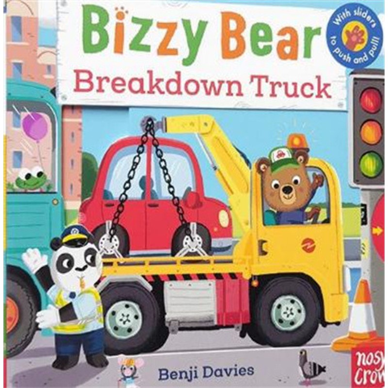 Children's Cardboard Book Set - Interactive Sliders and Colorful Illustrations