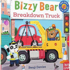 Children's Cardboard Book Set - Interactive Sliders and Colorful Illustrations