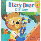 Children's Cardboard Book Set - Interactive Sliders and Colorful Illustrations