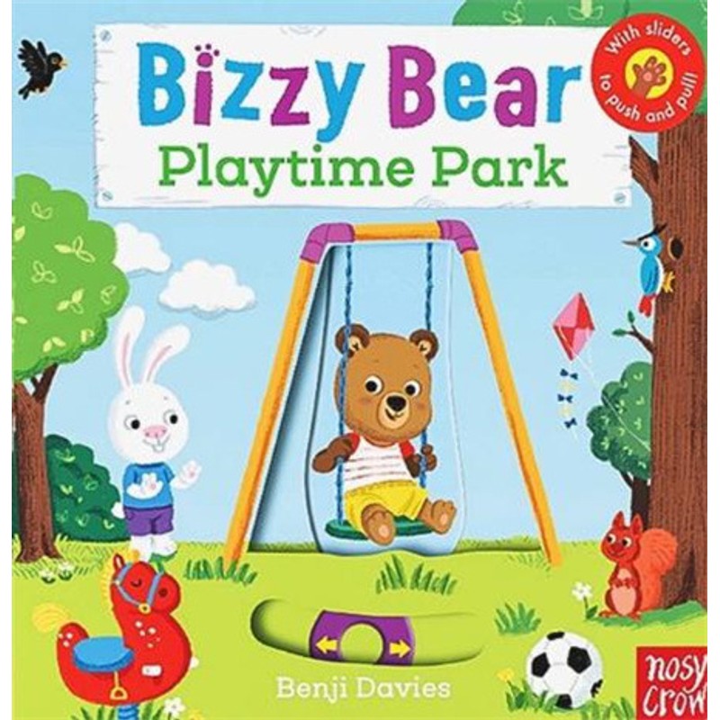 Children's Cardboard Book Set - Interactive Sliders and Colorful Illustrations