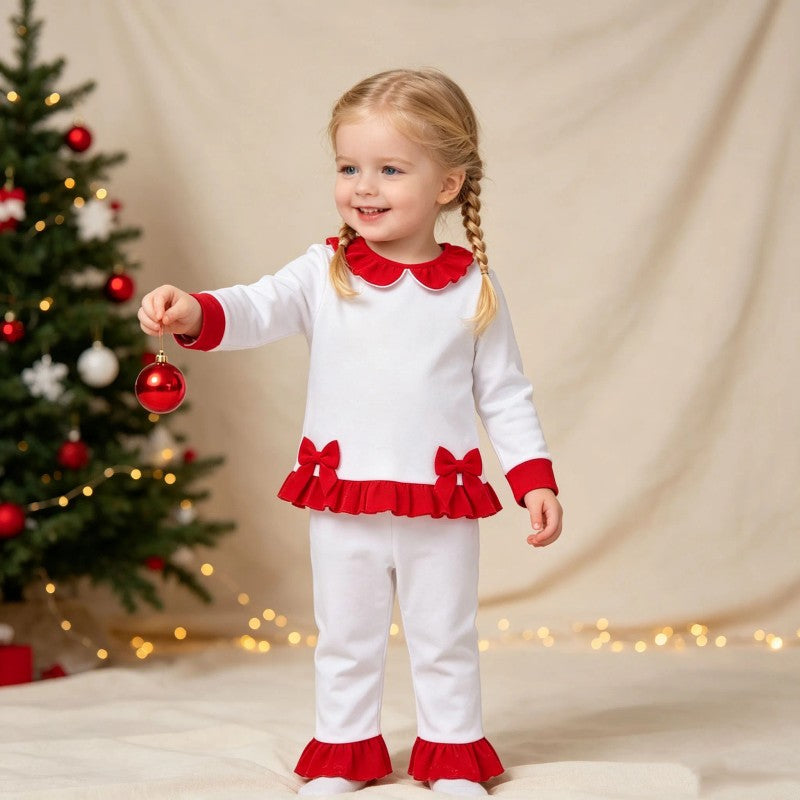 Children's Christmas Pajama Set - Long Sleeve Matching Set