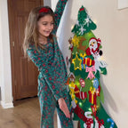 Children's Christmas Tree Play Set - Montessori-Inspired Interactive Decorating Toy