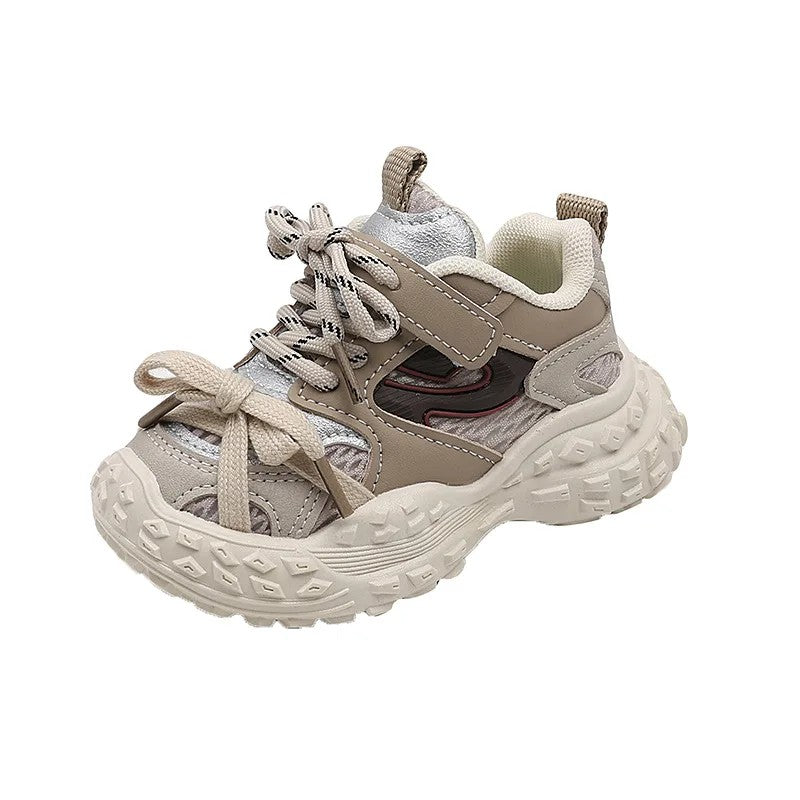 Children's Chunky Sole Sneakers - Low Top -Up