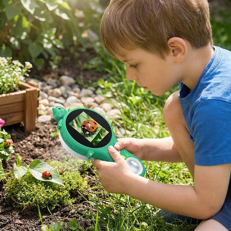 Children's Digital Microscope with LCD Screen - Dinosaur