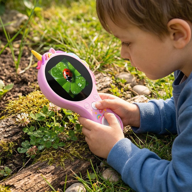 Children's Digital Microscope with LCD Screen - Dinosaur