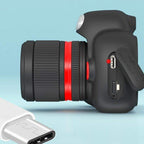 Children's Digital Toy Camera - Dual Lens with Built-in Flash