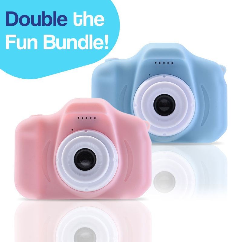 Children's Digital Toy Camera - Dual Lens with Photo Filters