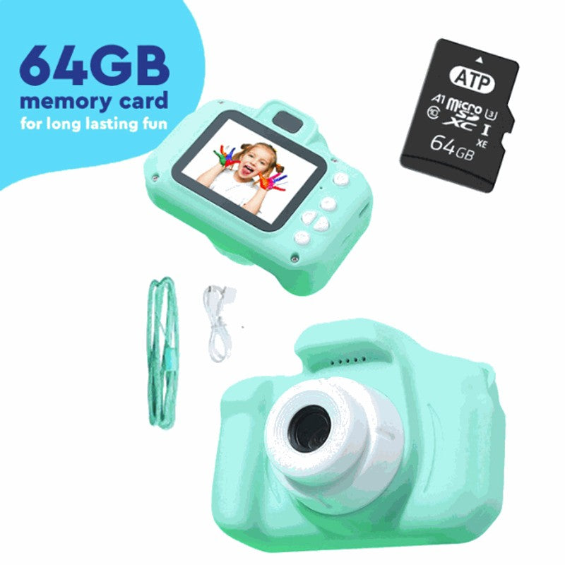 Children's Digital Toy Camera - Dual Lens with Photo Filters