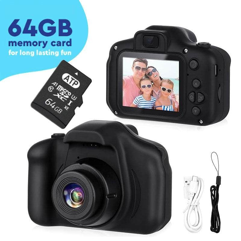 Children's Digital Toy Camera - Dual Lens with Photo Filters