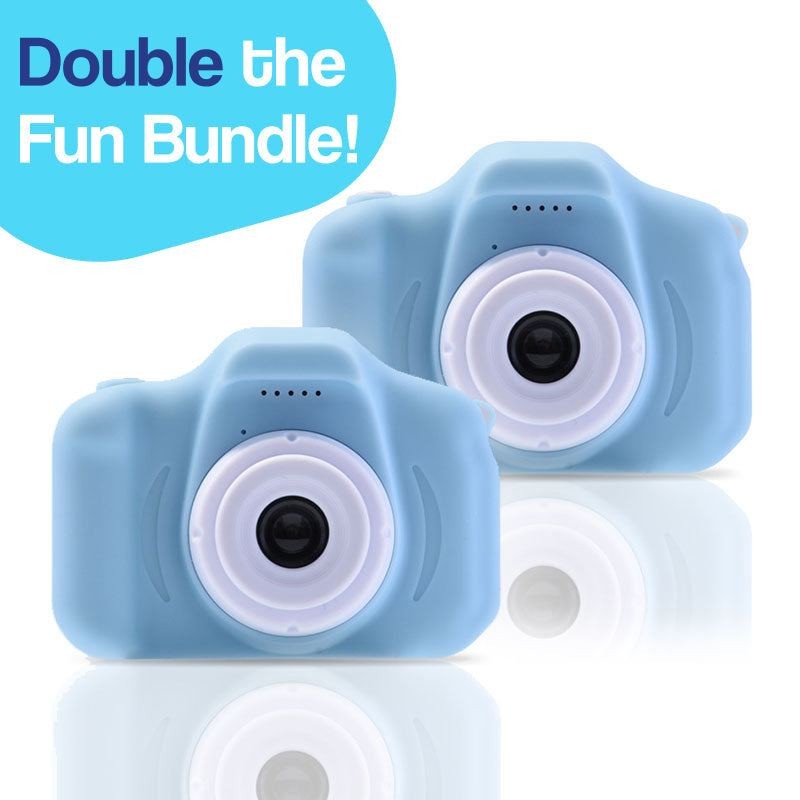 Children's Digital Toy Camera - Dual Lens with Photo Filters