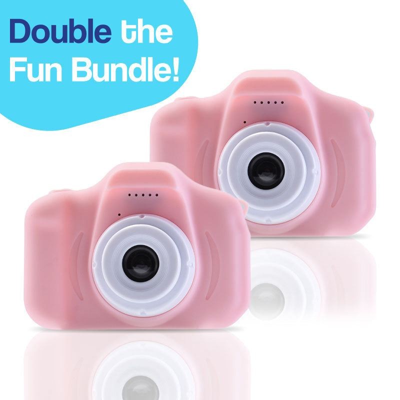 Children's Digital Toy Camera - Dual Lens with Photo Filters