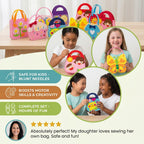 Children's DIY Felt Pouch Sewing Kit