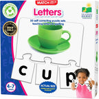 Children's Educational Spelling Puzzle Card Kit - 80 Word Puzzles