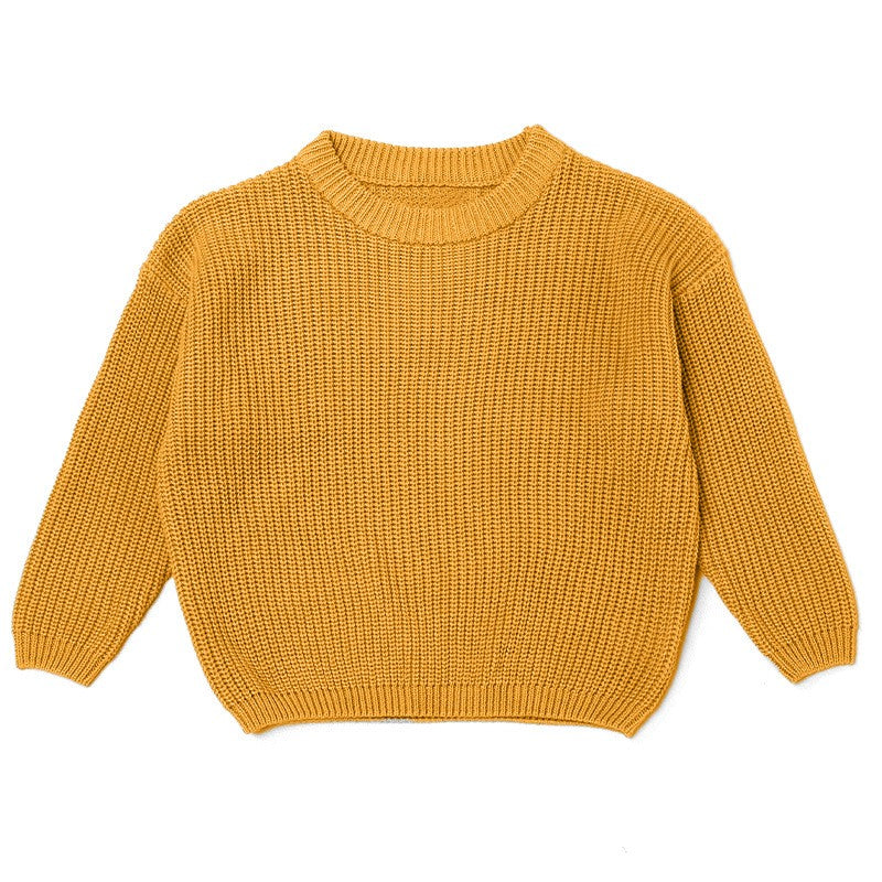 Children's Embroidered Pullover Sweater - Personalized Name