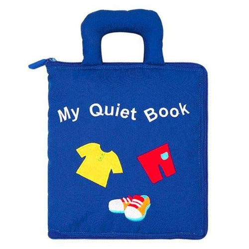 Children's Fabric Quiet Book - Interactive Activity Pages