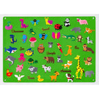 Children's Felt Board with Themed Sticker Pieces