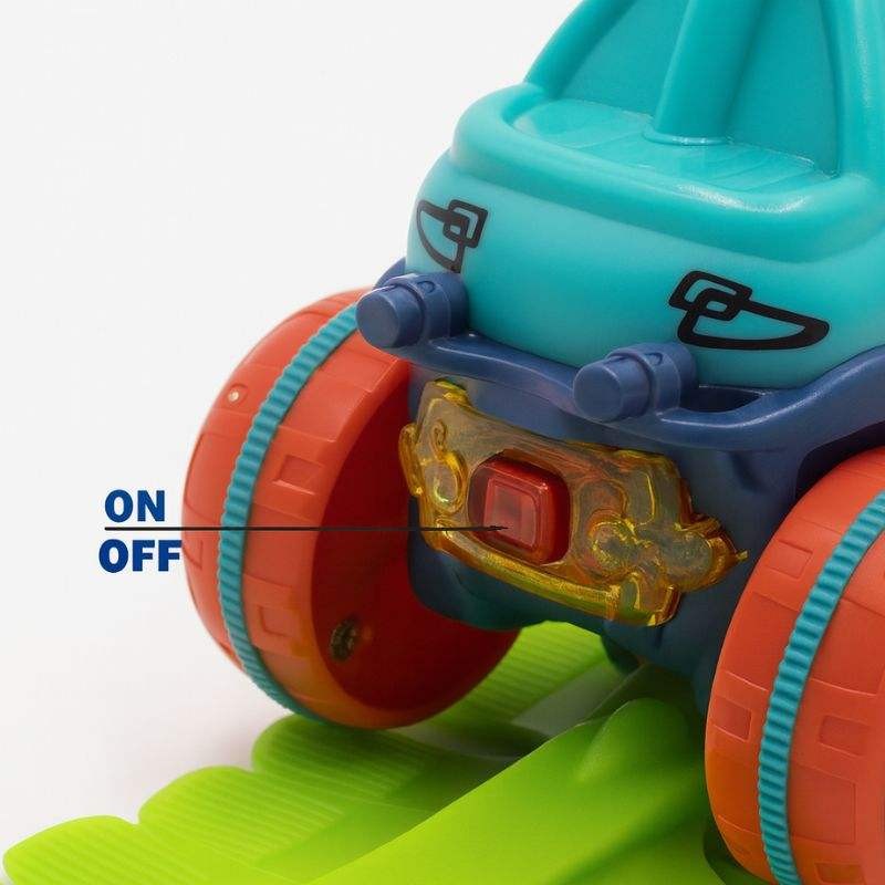 Children's Flexible LED Racing Track Set with Motorised Cars