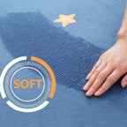 Children's Foam Play Mat - Rectangle Shape with Non-Slip Backing
