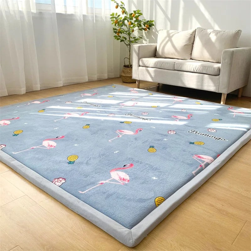 Children's Foam Play Mat - Rectangle Shape with Non-Slip Backing