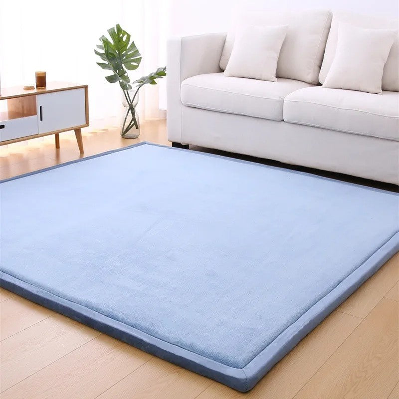 Children's Foam Play Mat - Rectangle Shape with Non-Slip Backing