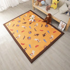 Children's Foam Play Mat - Rectangle Shape with Non-Slip Backing