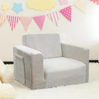 Children's Foldable Sofa Bed - Play Couch Lounger