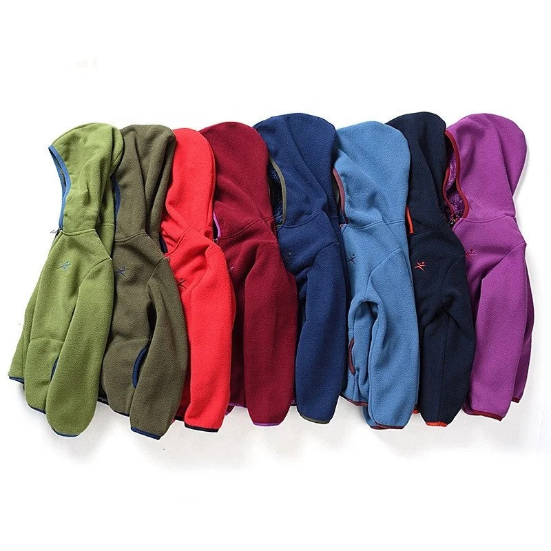 Children's Full-Zip Jacket - Hooded with Front Pockets