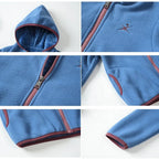 Children's Full-Zip Jacket - Hooded with Front Pockets