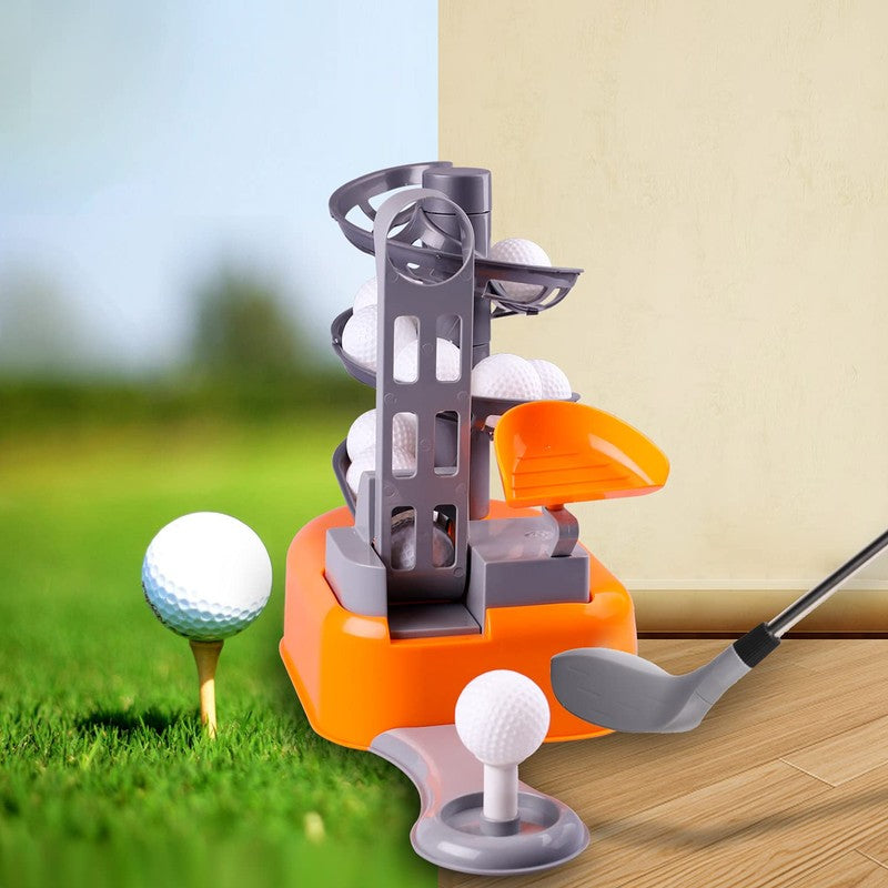 Children's Golf Training Set - Ball-to-Tee Trainer with Adjustable Club
