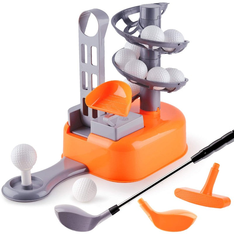 Children's Golf Training Set - Ball-to-Tee Trainer with Adjustable Club
