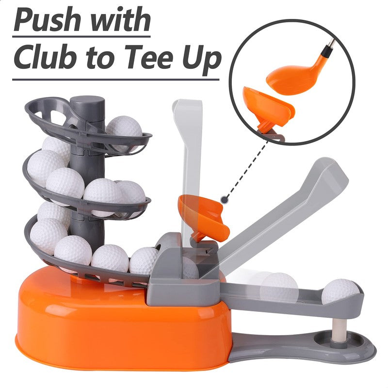 Children's Golf Training Set - Ball-to-Tee Trainer with Adjustable Club
