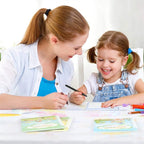 Children's Handwriting Practice Copybook Set with Pens and Pen Holder