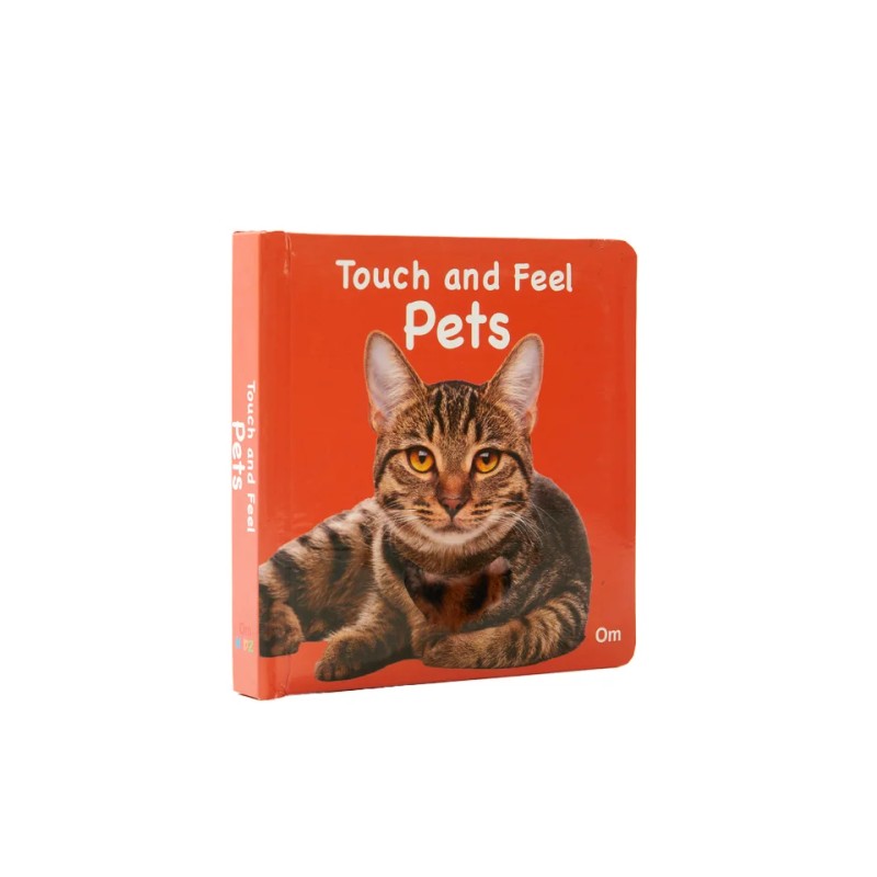 Children's Hardcover Touch-and-Feel Board Book - Square Format