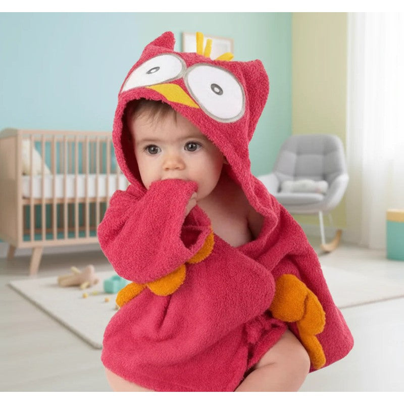 Children's Hooded Bathrobe - Animal