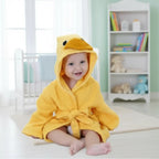 Children's Hooded Bathrobe - Animal