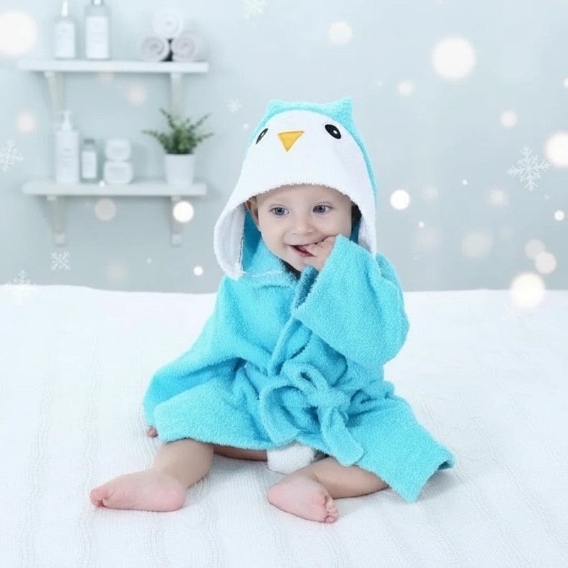 Children's Hooded Bathrobe - Animal