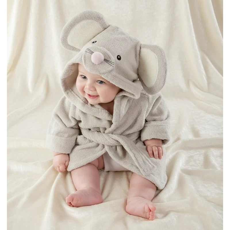 Children's Hooded Bathrobe - Animal