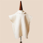 Children's Hooded Poncho Towel - V-Neck Cape Style