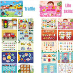 Children's Interactive Activity Book - Montessori Toy