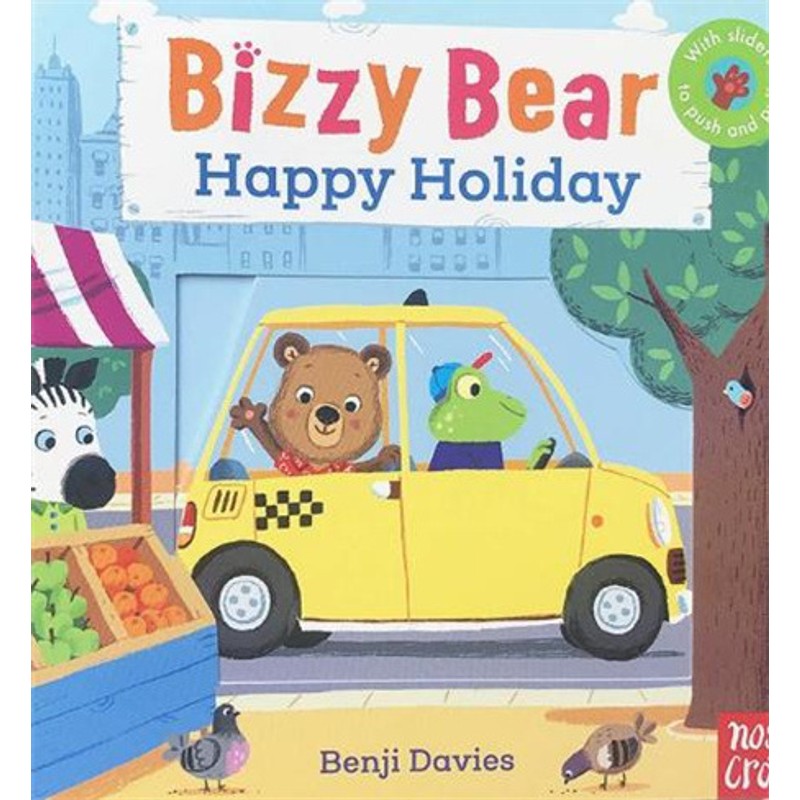 Children's Interactive Board Book - Bizzy Bear Series