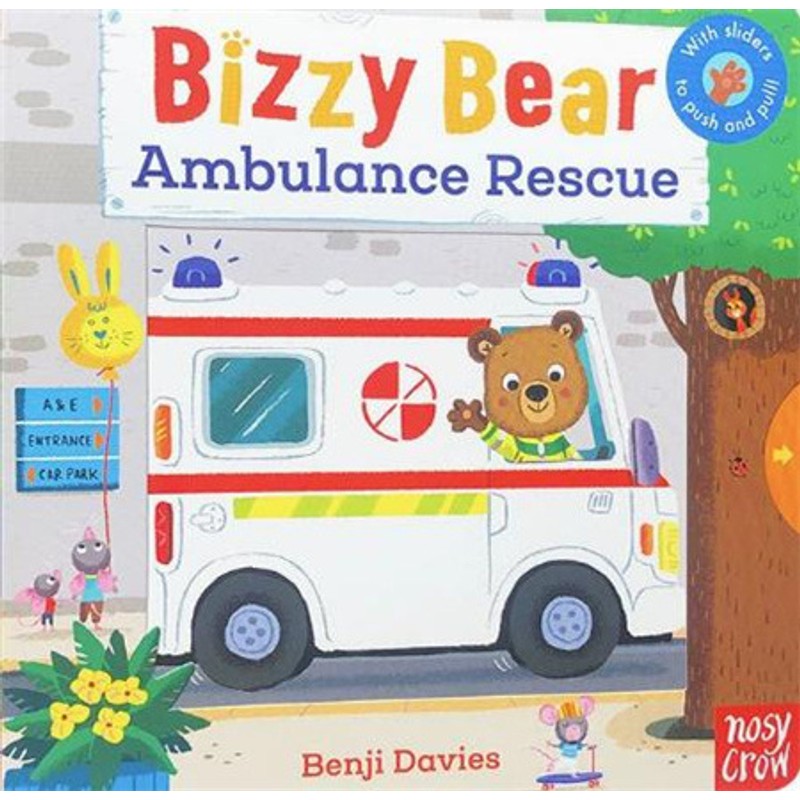 Children's Interactive Board Book - Bizzy Bear Series