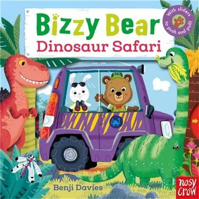 Children's Interactive Board Book - Bizzy Bear Series