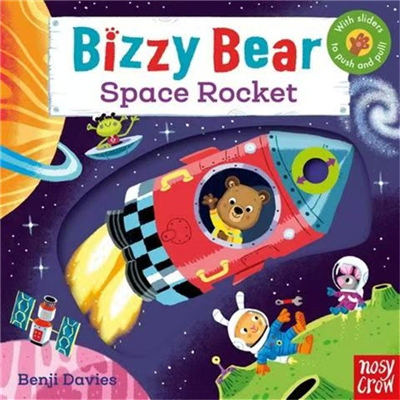 Children's Interactive Board Book - Bizzy Bear Series