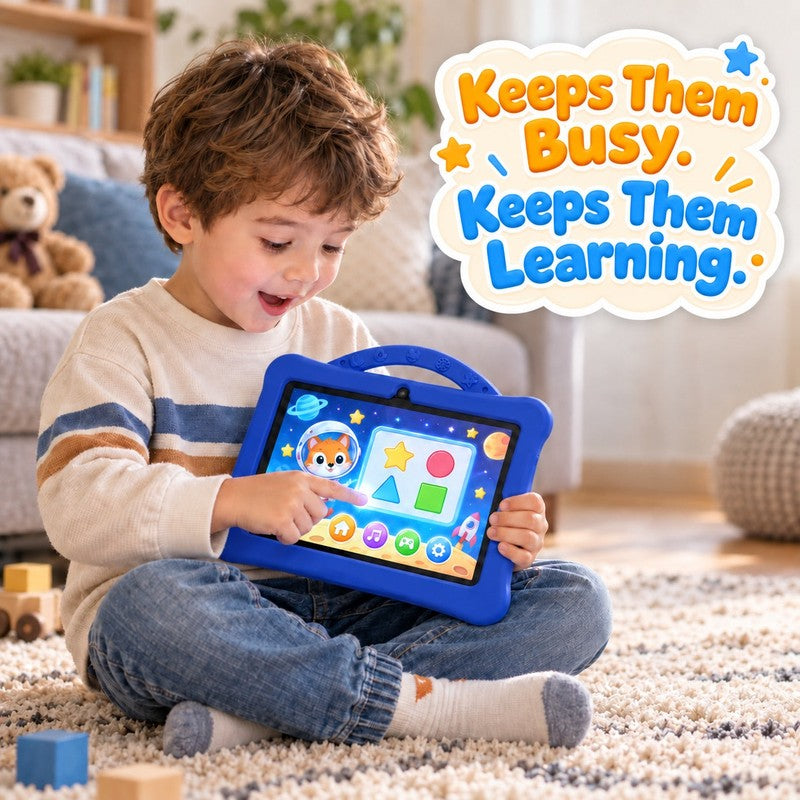 Children's Learning Tablet with Astronaut Case - Educational Apps Included