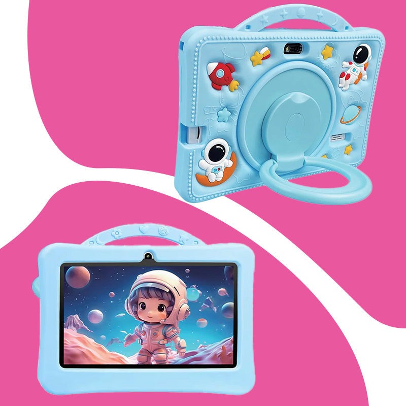 Children's Learning Tablet with Astronaut Case - Educational Apps Included